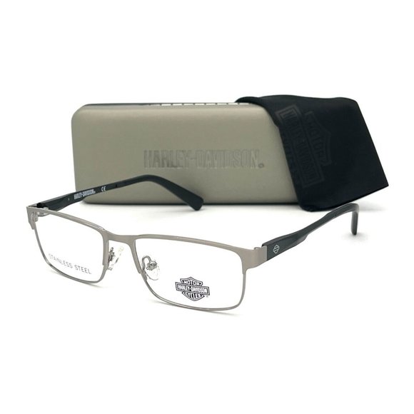 HARLEY DAVIDSON HD0146 009 Gunmetal / Demo Lens 49mm  Eyeglasses - Picture 1 of 4